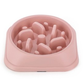 Slow Feeder Dog Bowls,Agemin Keep Pets Busy and Prevent Puppy Overeating,Slow Down Eating Speed,Non-Slip and Anti-Bloating Maze Dog Licking Bowls,Suitable for All Breeds of Pets