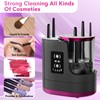 3 IN 1 Electric Makeup Brush Cleaner,Automatic Makeup Brush Cleaner