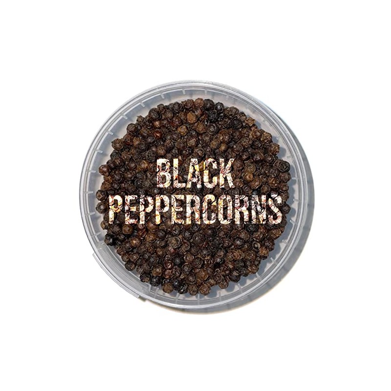Whole Black Peppercorns - 400g