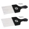 2 Pack Afro Comb and Metal Wig Detangler - Braid