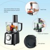 Tieasy 10 Cup Food Processor 600W Multifunctiona