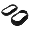 2 Pcs Air Intake Tube Duct Rubber Boot Inlet Pipe