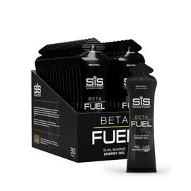 Science in Sport Beta Fuel Neutral | Dual Source Unflavoured Running Gels | 40g Carbs per 60ml Serving | Energy Gels for Endurance, Running and Cycling (30 Pack)