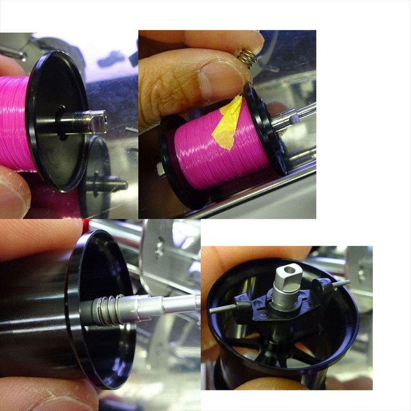 Available Reel Microcast Spool AMB2540R ms_amb2540r_cgld Groove Depth 4.0mm Champagne