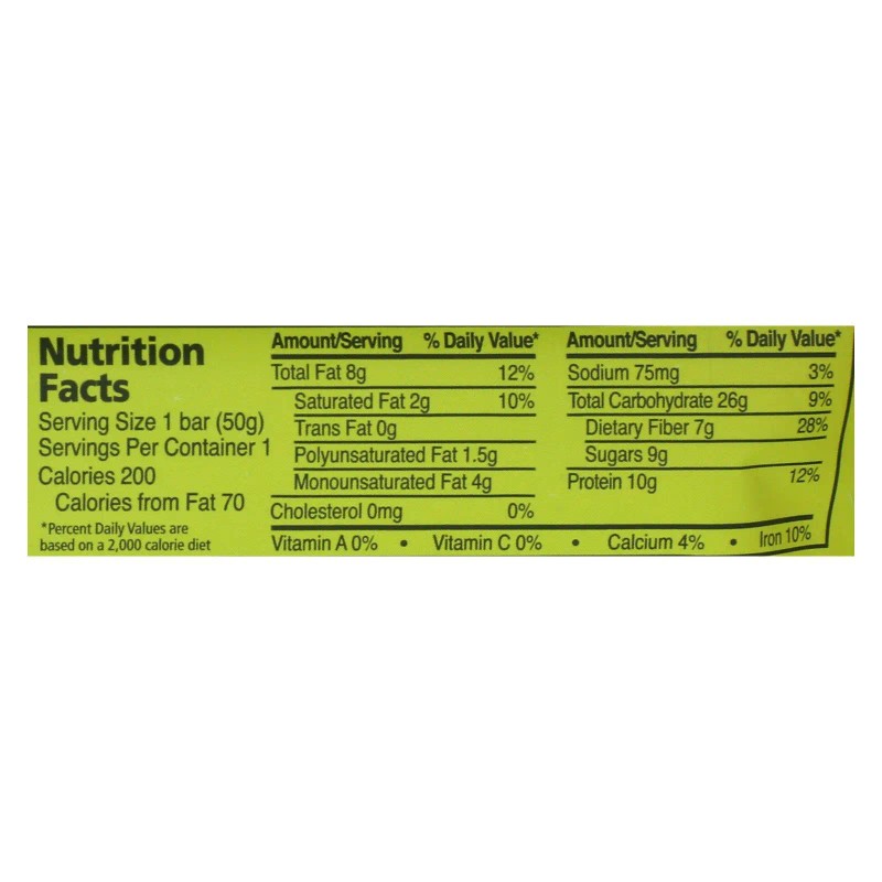 UD_Zing Oatmeal Chocolate Chip Nutrition Bar Case of 12 1.76