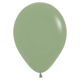 Sempertex 027 Fashion Latex Balloons, 30 cm, Eucalyptus Green (Pack of 100)