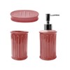 RED VELVET Set de Baño Simply Home de 3 Piezas