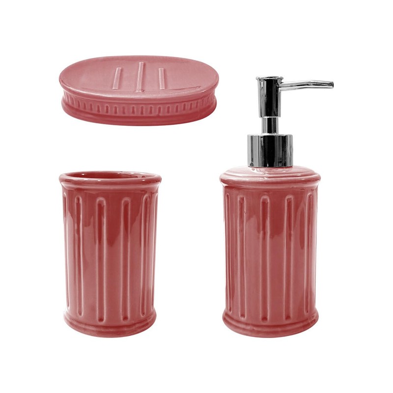 RED VELVET Set de Baño Simply Home de 3 Piezas