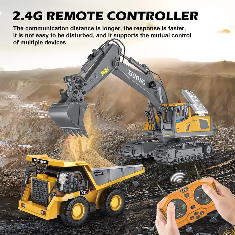 Remote Control Car 1:20 Scale Children's Toy Remote Control Car:_Bulldozer