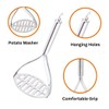 Stainless Steel Potato Vegetable Pav Bhaji Masher, Potato Masher, Stainless