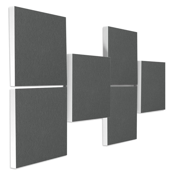 platino24 Sound Absorber Colour from Basotec G+, 3D Acoustic Panels