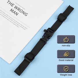 JYTDBCS 4 Pcs Backpack Universal Chest Belt Adjustable Sternum Strap Support for Backpack,Nylon Rucksack Chest Strap with Quick Release Buckle for Outdoor Hiking,Jogging,Biking(Black)