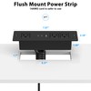 Drawer Outlets, Furniture Recessed Power Strip with PD 20W 2