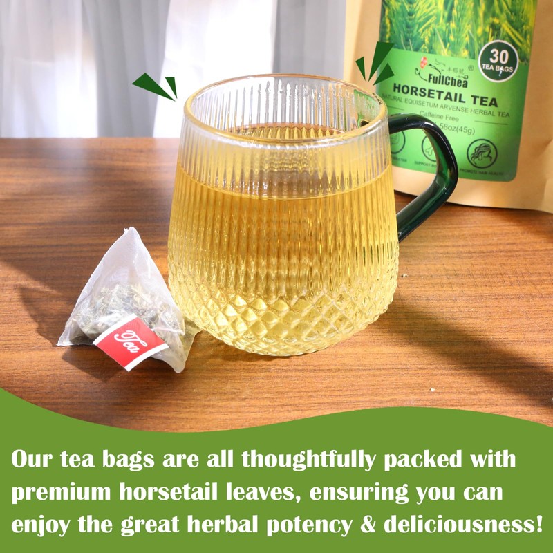 FullChea - Horsetail Tea, 1.5g X 30 Count - Premium