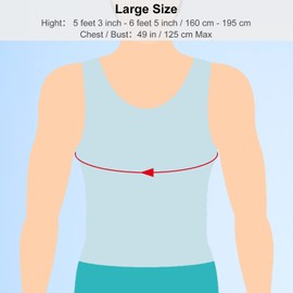 supregear Arm Sling Shoulder, Adjustable Comfortable Shoulder Sling Immobiliser Sling Swathe Breathable Shoulder Support for Injured Arm/Hand/Elbow, Black