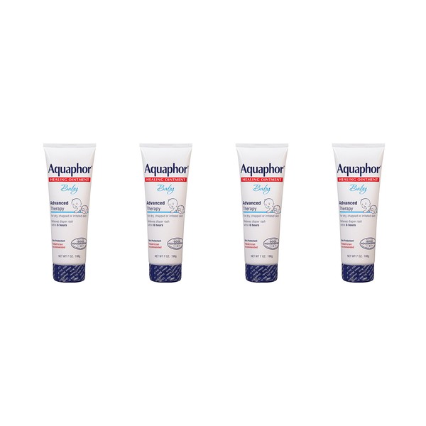 Aquaphor Baby Advanced Therapy Healing, 4 Pack (7 Ounce)