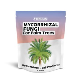TPS NUTRIENTS Mycorrhizal Fungi for Palm Trees, Mycos for Transplanting and for Established Palm Tree, Contains Mycorrhizae and Soil Probiotics (6 Ounces)