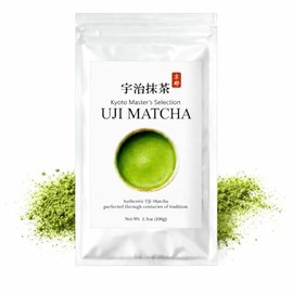 JEAU CHAU Uji Matcha Powder - Ceremonial Grade Green Tea 100g