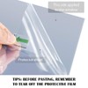WPCTEV Window Film One Way Mirror Film Privacy Static Non-Adhesive