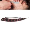 Straight Edge Razor OldFashioned Folding Manual Barber Shaver with Wood