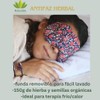 MALIKA - Antifaz herbal- Elaborada con Semillas y Hierbas Aromáticas
