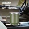 Cool Yoleb 30 oz Tumbler with Handle and Lid, Stainless