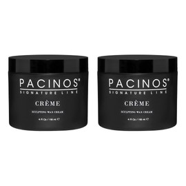 Pacinos Creme Hair Sculpting Wax Cream - Water Soluble Medium Shine Styling Cream