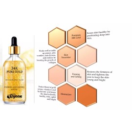 Rejoon 24K Pure Gold Serum, Anti-Aging, Anti-Redness, Skin Whitening & Moisturizer 50ml