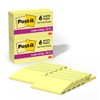3M Post-it Super Sticky Canary Pads-Super Sticky Pads, 90 Sheets/PD,