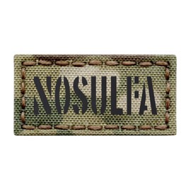 Multicam IR NO SULFA Sulfonamide Allergy Blood Type 1x2 IFAK Tactical Morale Hook&Loop Patch