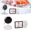Baby Monitor with Camera Microphone 2.8 Inch Night Vision 2