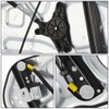OE Style Front Power Window Regulator and Door Panel without