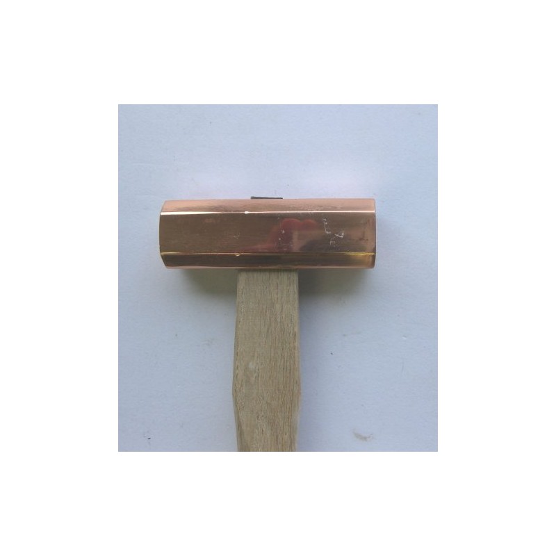 Pure Copper Eight Corners 玄 Function Oak Pattern Without Varnish