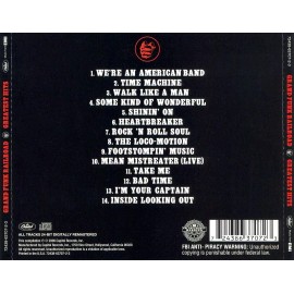 GRAND FUNK RAILROAD - GREATEST HITS [REMASTER] NEW CD