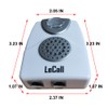 LeCall 2packs Telephone Ringer Amplifier/External Phone Ringer/Phone Ring Enhancer for