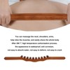 20 Bead Wood Massage Stick Full Body Universal Ergonomic Scraping