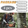 4Pcs 20 inch Chainsaw Chain 3/8" LP Pitch .050" Gauge