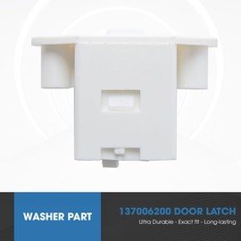 137006200 Washer Door Latch By Seentech, Suitable for Elec.trolux and Frigi.daire Clothes Washer, Replaces PS2349356 AP4368805 7137006200 1483112 AP4368805 EAP2349356