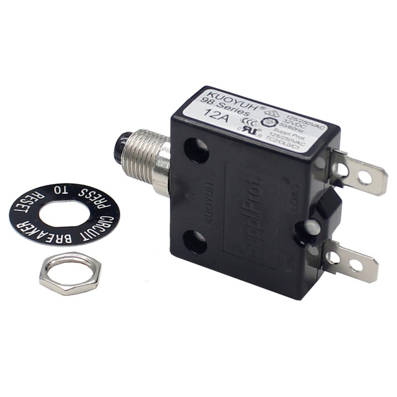1pc KUOYUH 98 Series 125/250VAC 32VDC 50/60Hz Push Button Manual