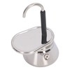 Single Spout Mocha Pot Stainless Steel Lightweight Italian Coffee Maker