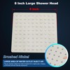 Midanya Rainfall Shower Head Square Stainless Steel Rain Showerhead High