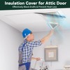 Flehomo Insulation Cover Kit for Attic Stairs & Ceiling Vent,
