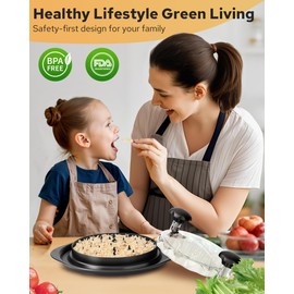 AveFare Large Chicken Shredder, Heavy Duty Highly Durable Chicken Shredder Tool Twist, Meat Shredder Machine, BPA Free, Strong Anti-Slip, Dishwasher Safe, Suitable for Pork Beef Chicken