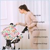 Nursing Carseat Canopy Breastfeeding Cover - Multi-use Stretchy Car Seat