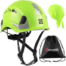 HEARMOR Industrial Helmet for Working at Heights Adult Construction Helmet Passed EN12492 Certification, EN397 Shock Absorption and Penetration Resistance Test Construction Worker Safety Helmet
