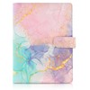 SKYDUE A5 Binder, A5 Ring Binder Faux Leather, Ring Binder