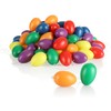 com-four® Colourful Easter Eggs for Easter Decoration, Coloured Plastic Eggs