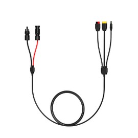 NURZVIY Charging Cable 3-in-1, Widely Compatible with Anderson Connector DC 8mm Adapter XT60 Female Connector