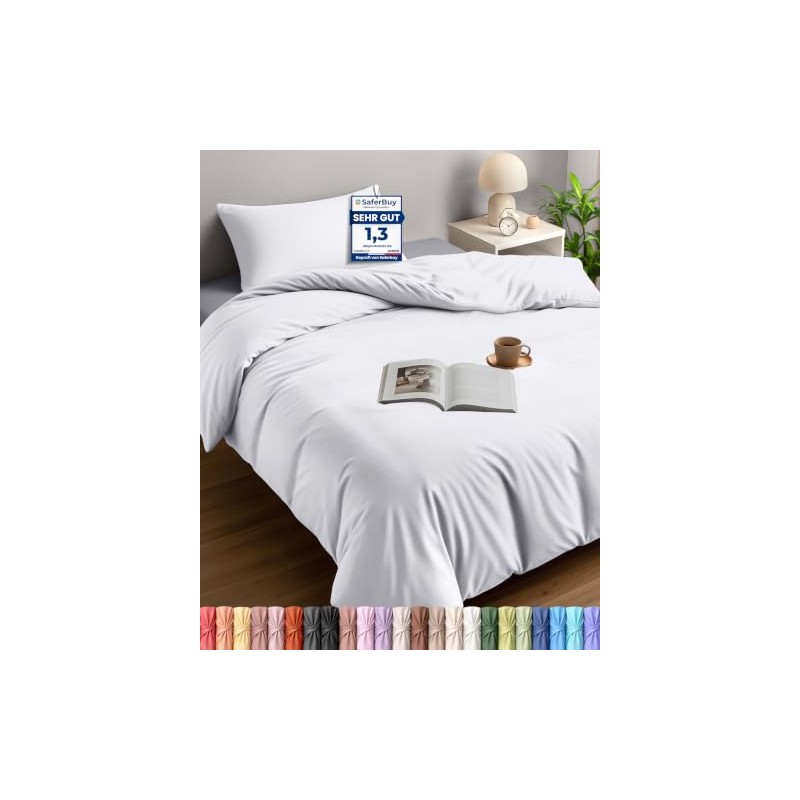 Utopia Bedding Bed Linen 135 x 200 cm Set, Microfibre