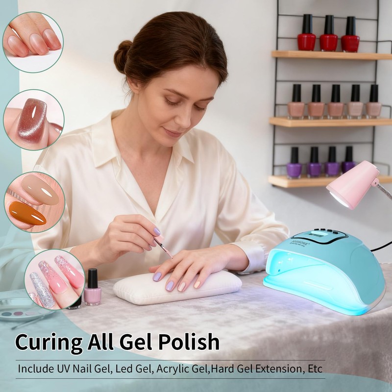 U V LED Nail Lamp Blue Gel Polish Nail Dryer
